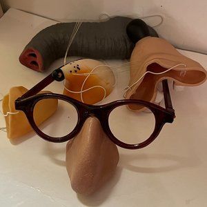 Halloween Rubber Facial Features